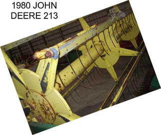 1980 JOHN DEERE 213