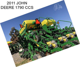 2011 JOHN DEERE 1790 CCS