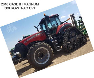 2018 CASE IH MAGNUM 380 ROWTRAC CVT