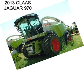 2013 CLAAS JAGUAR 970