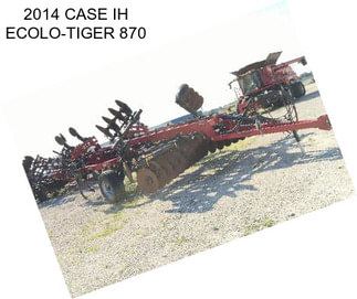 2014 CASE IH ECOLO-TIGER 870