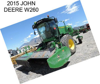 2015 JOHN DEERE W260