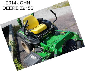 2014 JOHN DEERE Z915B