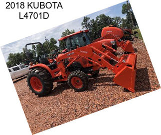 2018 KUBOTA L4701D