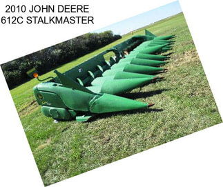 2010 JOHN DEERE 612C STALKMASTER