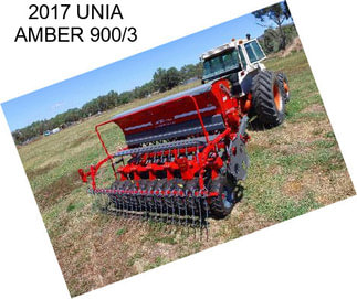 2017 UNIA AMBER 900/3