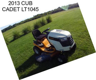 2013 CUB CADET LT1045