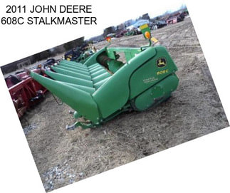 2011 JOHN DEERE 608C STALKMASTER