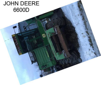 JOHN DEERE 6600D