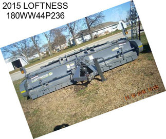 2015 LOFTNESS 180WW44P236