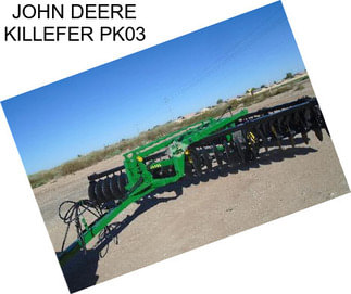 JOHN DEERE KILLEFER PK03