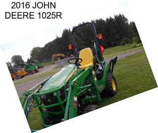 2016 JOHN DEERE 1025R