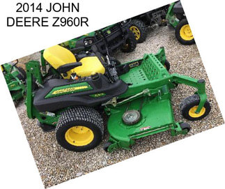 2014 JOHN DEERE Z960R