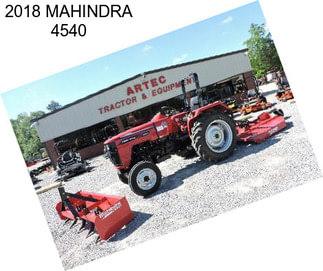 2018 MAHINDRA 4540