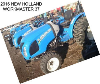 2016 NEW HOLLAND WORKMASTER 37