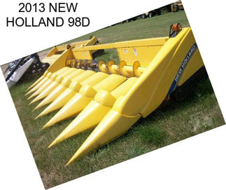 2013 NEW HOLLAND 98D