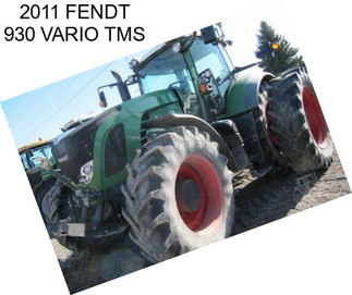 2011 FENDT 930 VARIO TMS