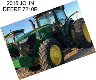 2015 JOHN DEERE 7210R