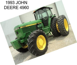 1993 JOHN DEERE 4960