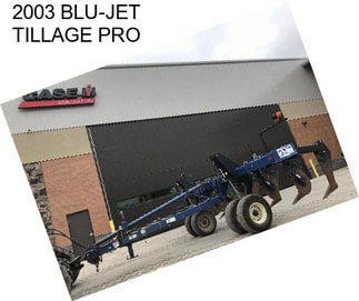 2003 BLU-JET TILLAGE PRO