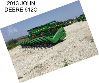 2013 JOHN DEERE 612C