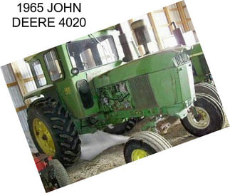 1965 JOHN DEERE 4020