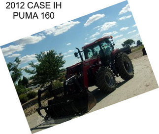 2012 CASE IH PUMA 160