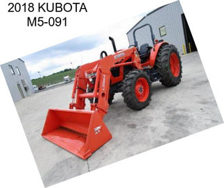 2018 KUBOTA M5-091