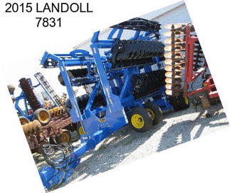 2015 LANDOLL 7831