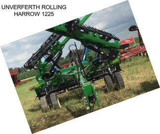 UNVERFERTH ROLLING HARROW 1225