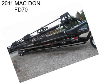 2011 MAC DON FD70