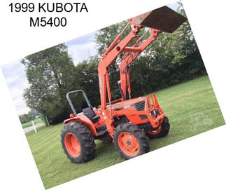 1999 KUBOTA M5400