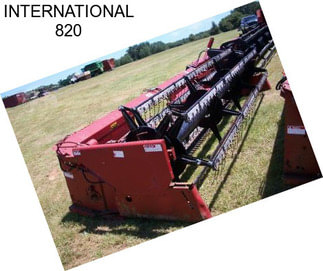 INTERNATIONAL 820