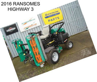 2016 RANSOMES HIGHWAY 3