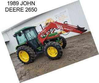1989 JOHN DEERE 2650