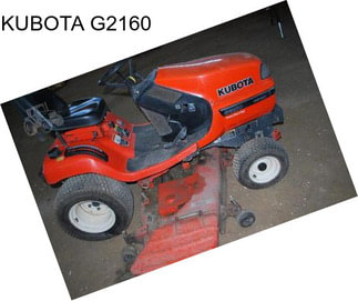 KUBOTA G2160