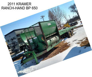 2011 KRAMER RANCH-HAND BP 650