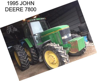 1995 JOHN DEERE 7800