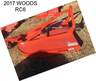 2017 WOODS RC6