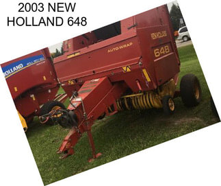 2003 NEW HOLLAND 648