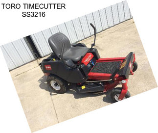 TORO TIMECUTTER SS3216