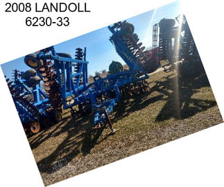 2008 LANDOLL 6230-33