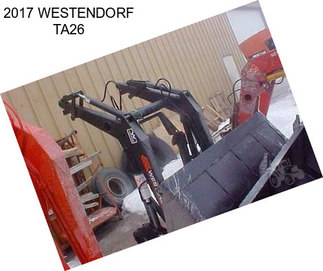 2017 WESTENDORF TA26