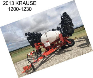 2013 KRAUSE 1200-1230