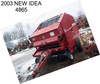 2003 NEW IDEA 4865