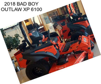 2018 BAD BOY OUTLAW XP 6100