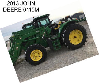 2013 JOHN DEERE 6115M