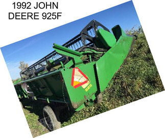 1992 JOHN DEERE 925F