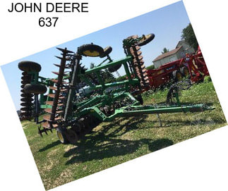 JOHN DEERE 637