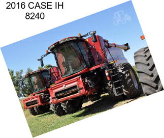 2016 CASE IH 8240